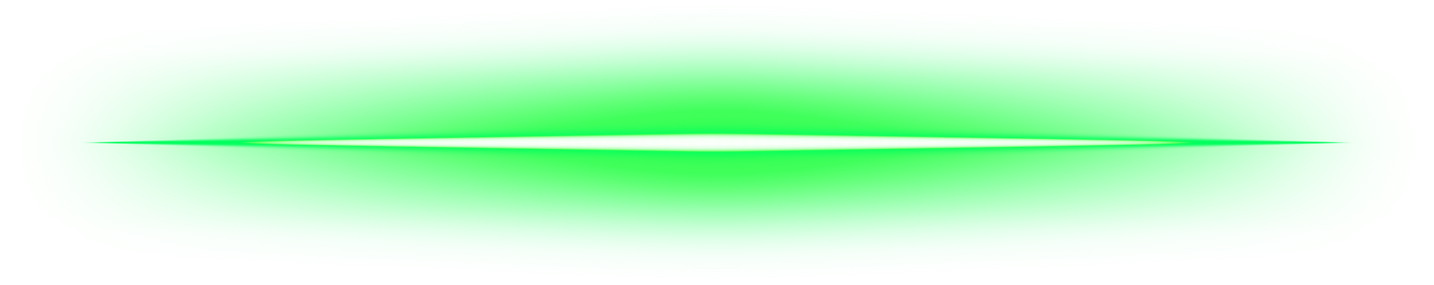 Glowing Green Neon Line